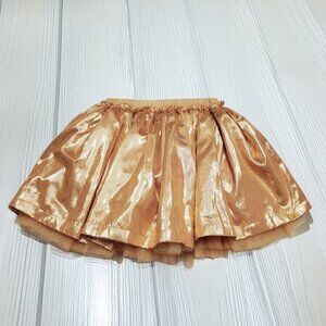 NWOT Pink Chicken Gold Skirt Size 3y